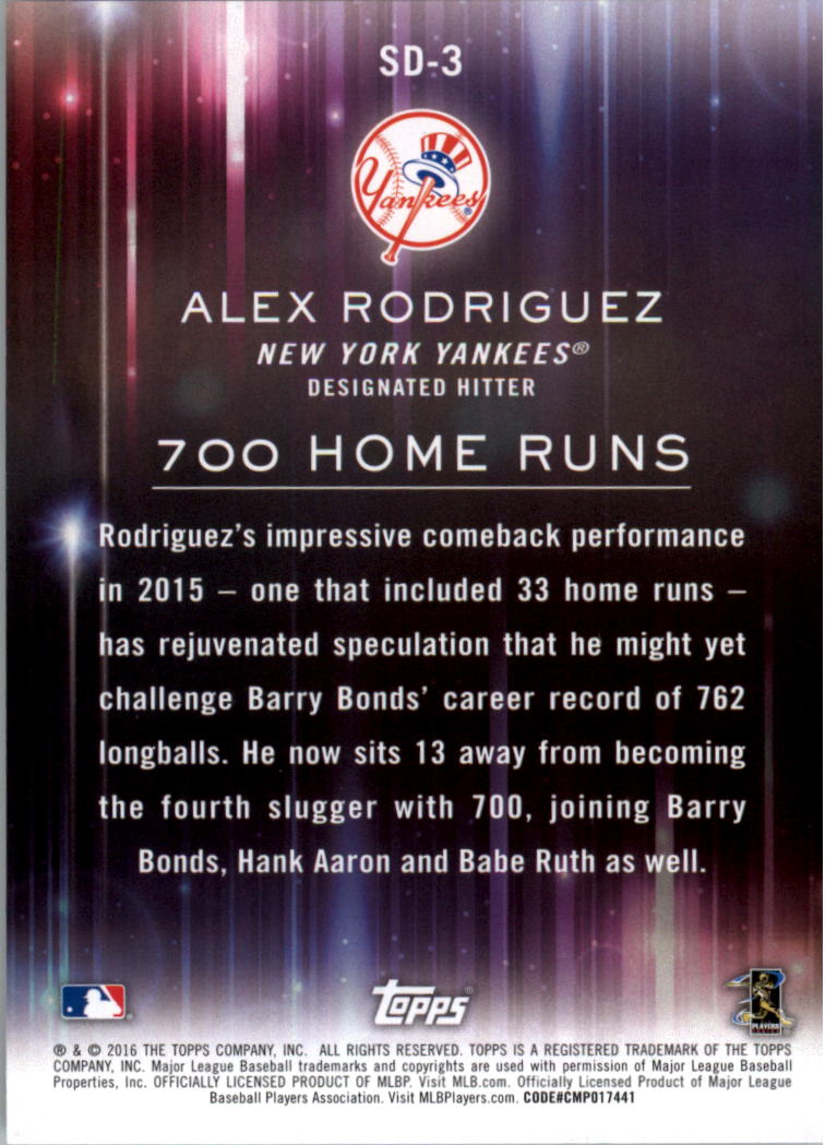 A9379- 2016 Topps Opening Day BB #s 1-200 +Inserts -You Pick- 15+ FREE US SHIP - Picture 199 of 213
