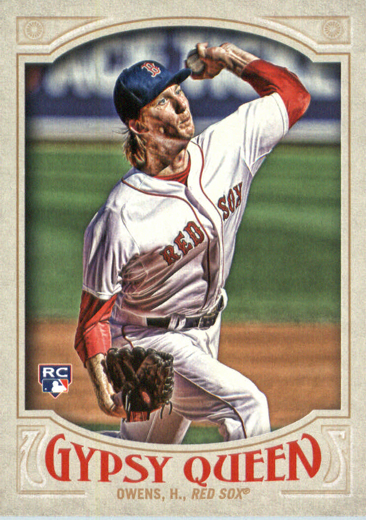 2016 Topps Gypsy Queen #43 Henry Owens RC