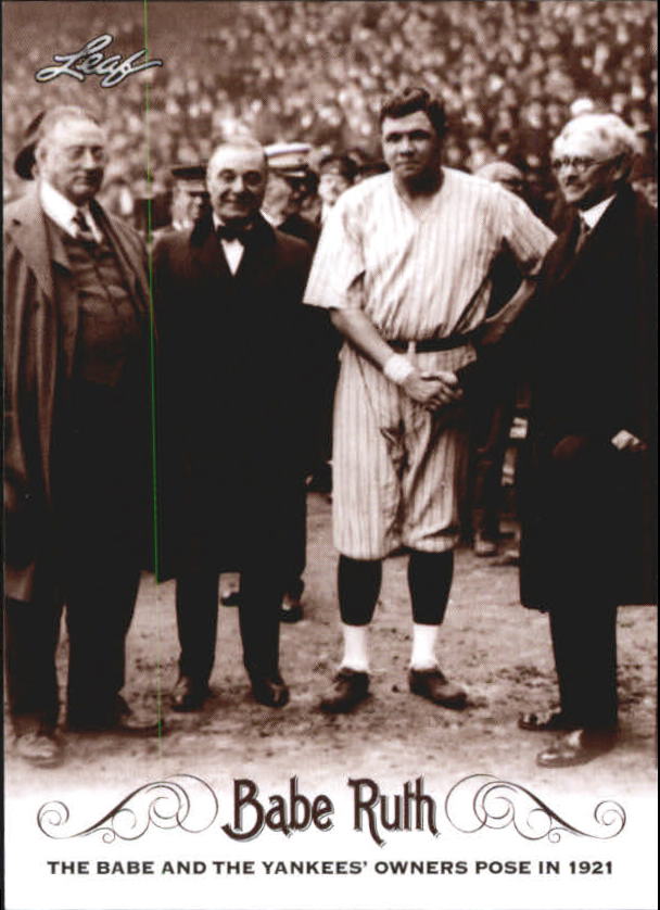 2016 Leaf Babe Ruth Collection #2 Babe Ruth