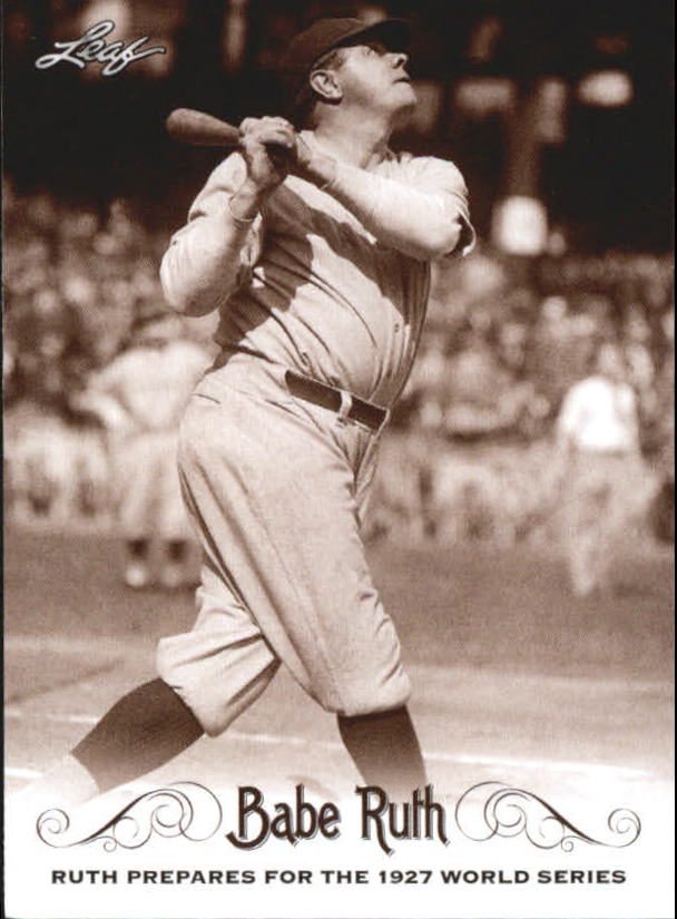 2016 Leaf Babe Ruth Collection #27 Babe Ruth