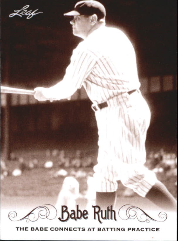2016 Leaf Babe Ruth Collection #37 Babe Ruth