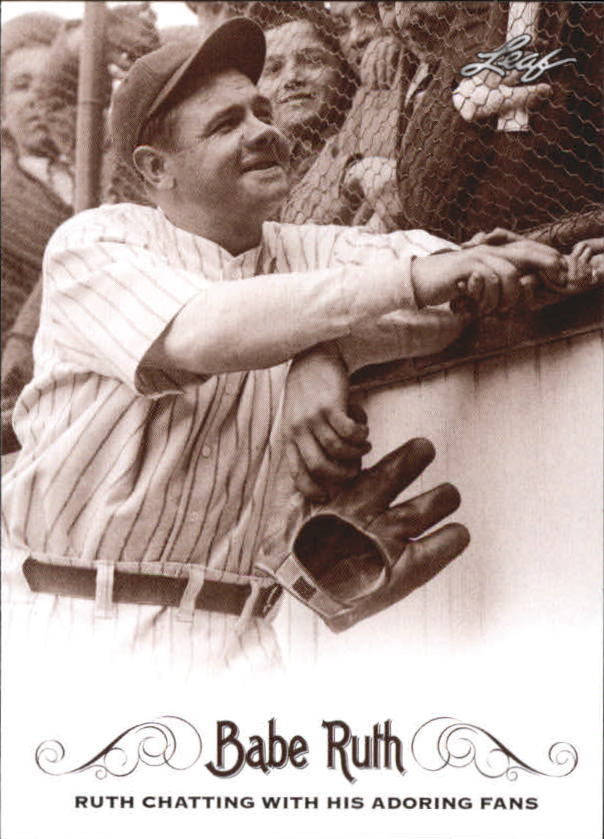 2016 Leaf Babe Ruth Collection #40 Babe Ruth