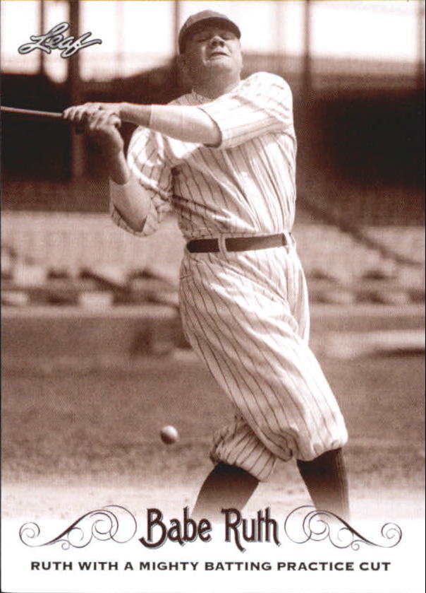 2016 Leaf Babe Ruth Collection #43 Babe Ruth