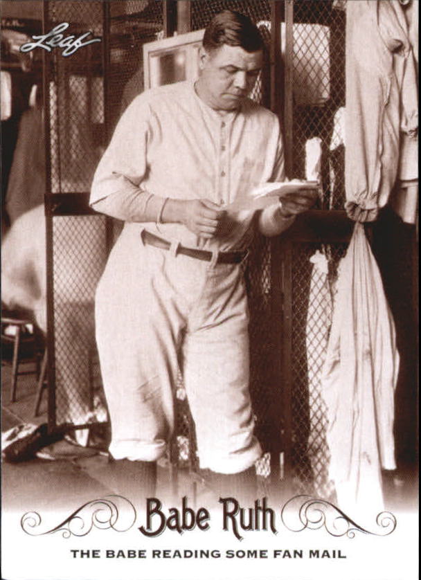 2016 Leaf Babe Ruth Collection #50 Babe Ruth