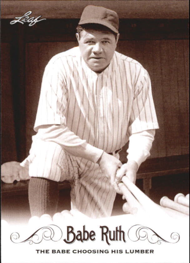 2016 Leaf Babe Ruth Collection #52 Babe Ruth