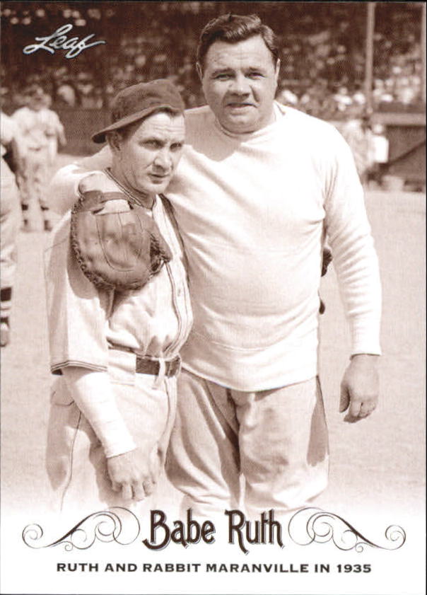 2016 Leaf Babe Ruth Collection #61 Babe Ruth