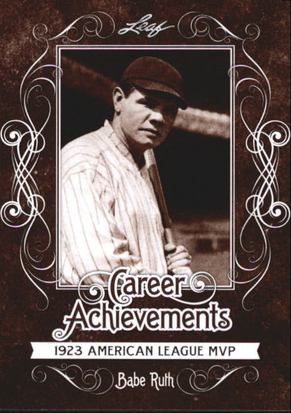 2016 Leaf Babe Ruth Collection Career Achievements #CA5 Babe Ruth