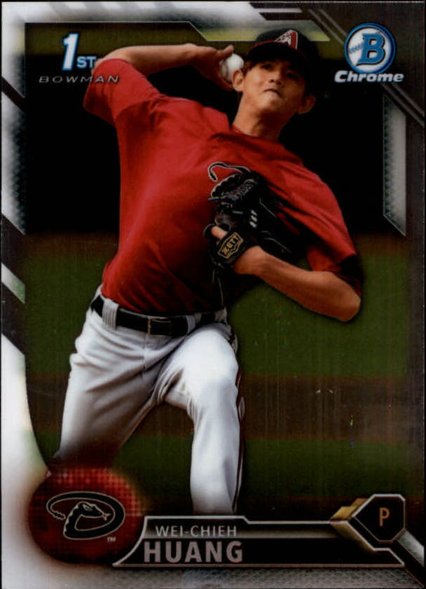 2016 Bowman Chrome Prospects #BCP11 Wei-Chieh Huang