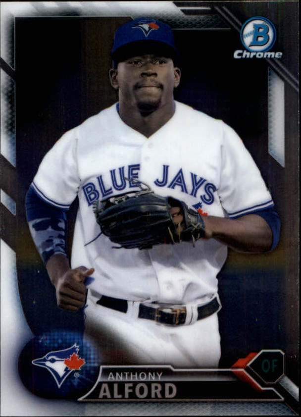 2016 Bowman Chrome Prospects #BCP59 Anthony Alford