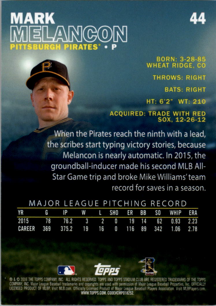2016 Stadium Club Gold Baseball Card Pick (Inserts) - Picture 29 of 217