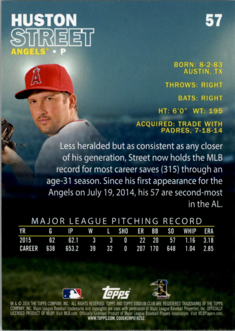 2016 Stadium Club Gold Baseball Card Pick (Inserts) - Picture 37 of 217