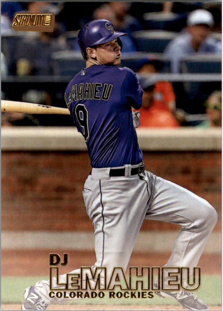 2016 Stadium Club Gold Baseball Card Pick (Inserts) - Picture 108 of 217