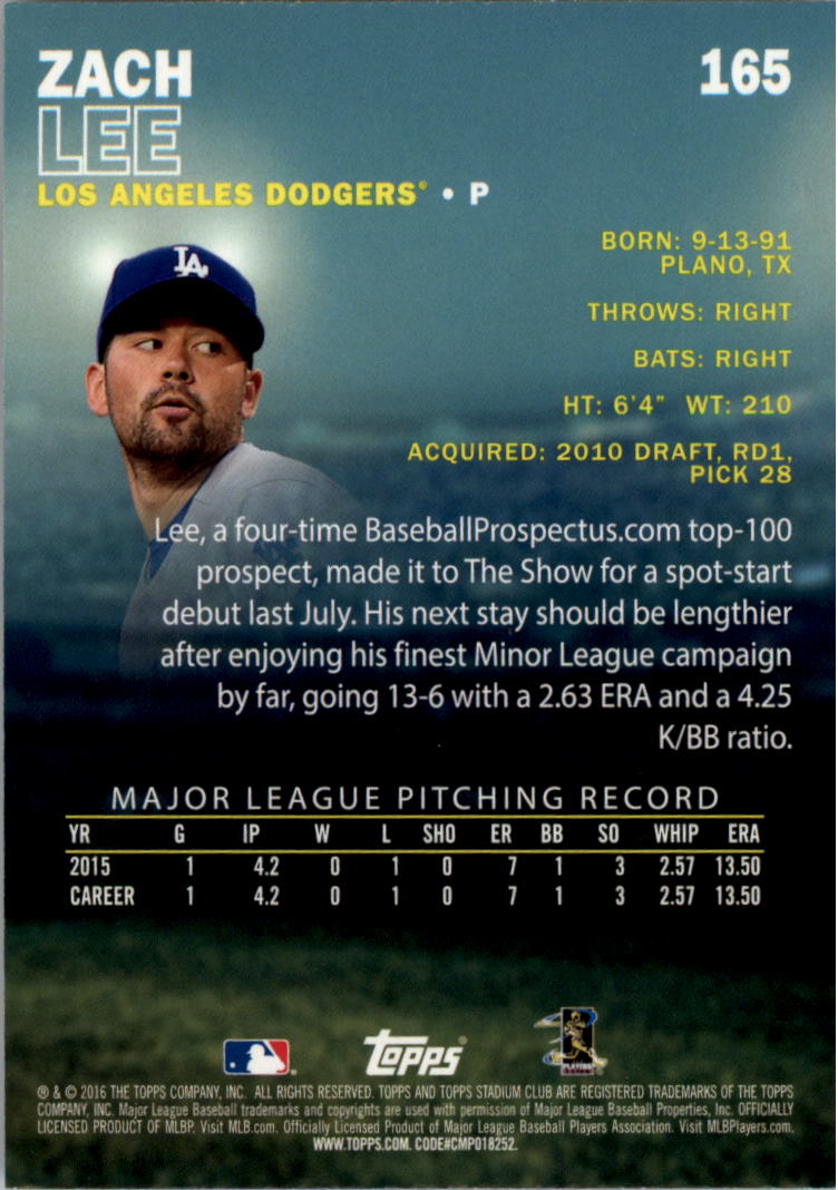 2016 Stadium Club Gold Baseball Card Pick (Inserts) - Picture 111 of 217