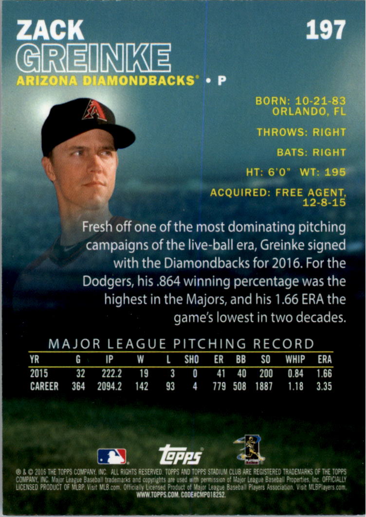 2016 Stadium Club Gold Baseball Card Pick (Inserts) - Picture 143 of 217