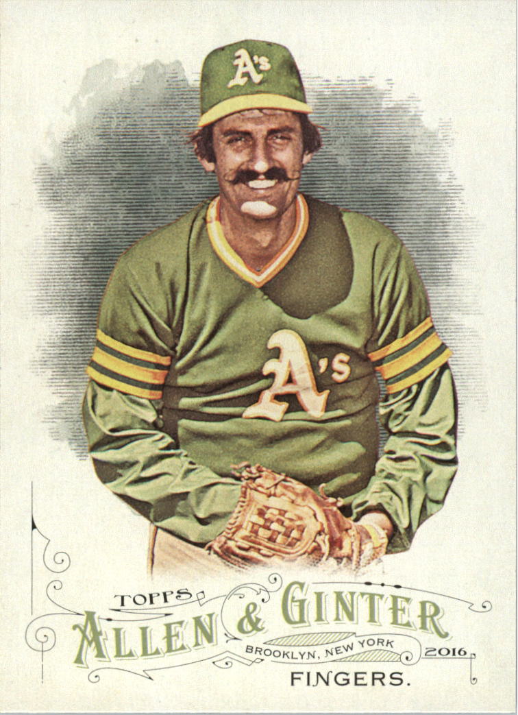 2016 Topps Allen and Ginter #19 Rollie Fingers