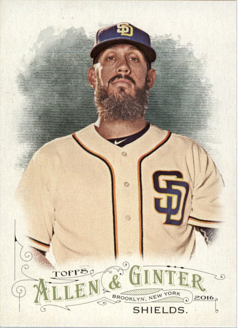 2016 Topps Allen and Ginter #73 James Shields