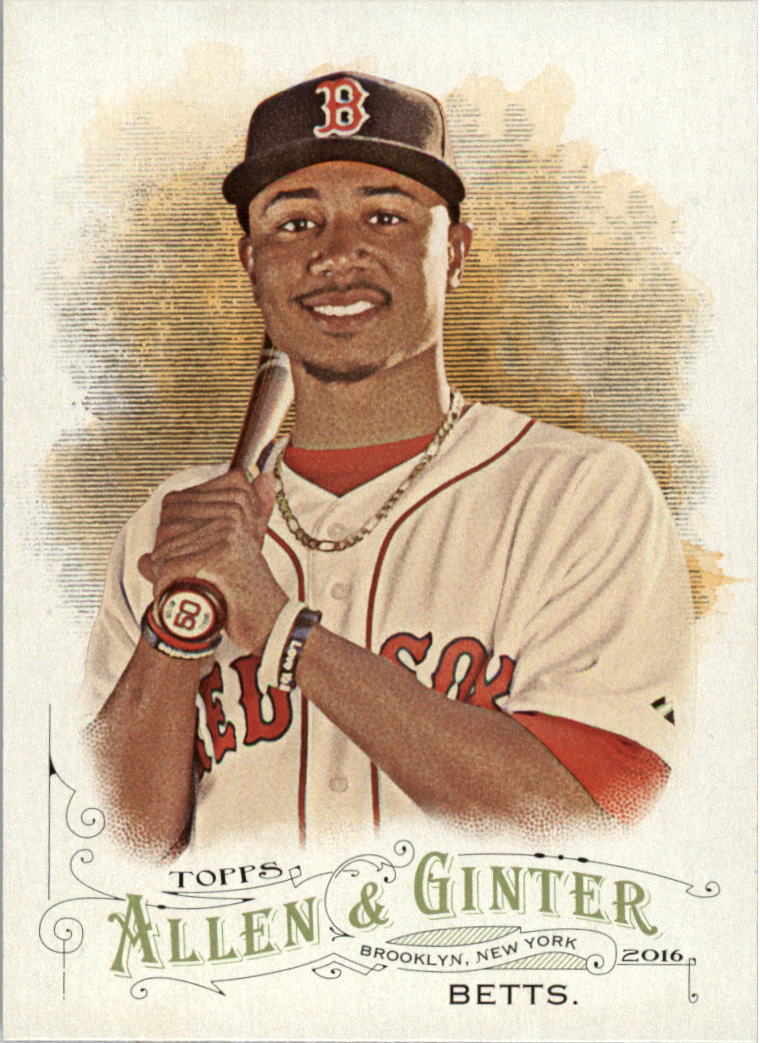 2016 Topps Allen and Ginter #184 Mookie Betts
