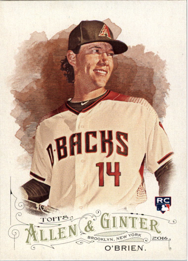 2016 Topps Allen and Ginter #326 Peter O'Brien SP RC