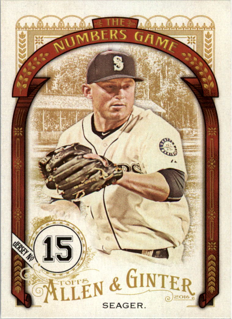 2016 Topps Allen and Ginter The Numbers Game #NG75 Kyle Seager