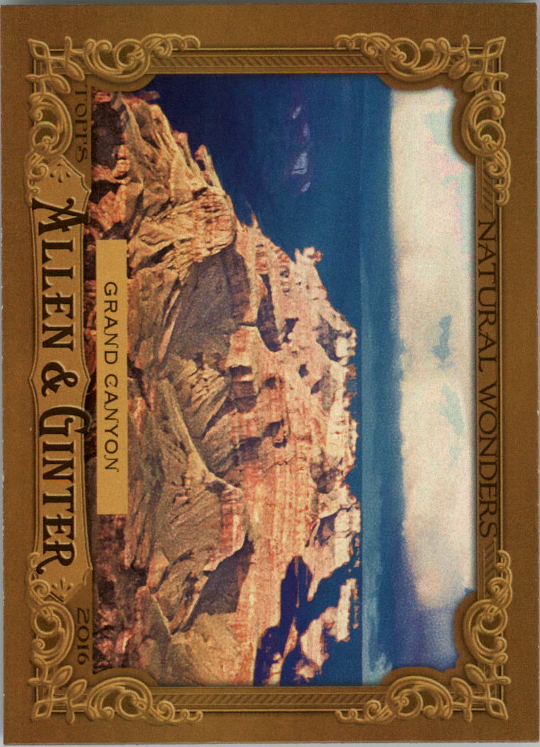 2016 Topps Allen and Ginter Baseball Natural Wonders Singles – You Choose