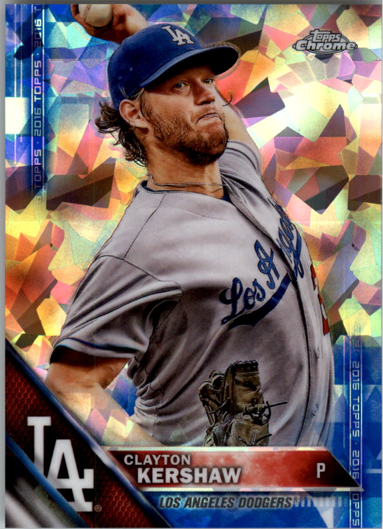  Clayton Kershaw Los Angeles Dodgers Topps 2016 update