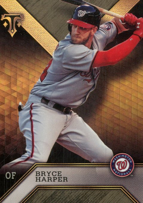2016 Topps Triple Threads #56 Bryce Harper