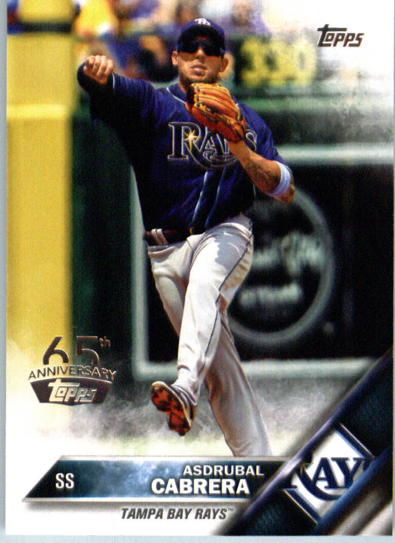 B6452- 2016 Topps 65th Anniversary BB Cards 252-501 -You Pick- 15+ FREE US SHIP - Picture 41 of 250