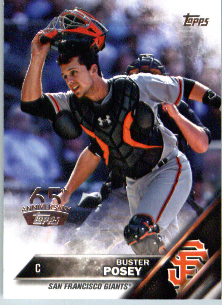 B6452- 2016 Topps 65th Anniversary BB Cards 252-501 -You Pick- 15+ FREE US SHIP - Picture 50 of 250