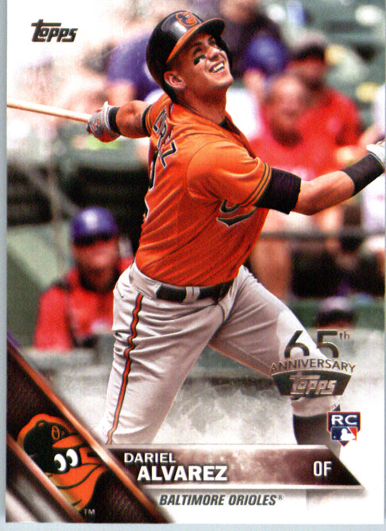 B6452- 2016 Topps 65th Anniversary BB Cards 252-501 -You Pick- 15+ FREE US SHIP - Picture 61 of 250