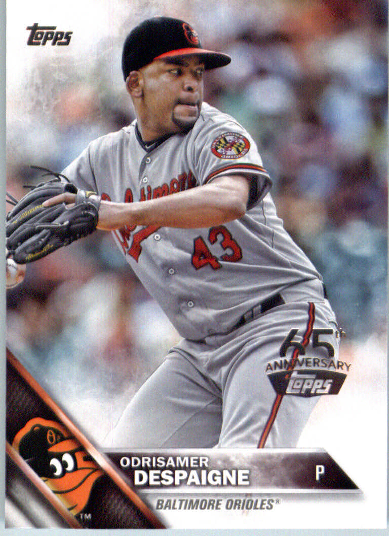 B6452- 2016 Topps 65th Anniversary BB Cards 252-501 -You Pick- 15+ FREE US SHIP - Picture 105 of 250