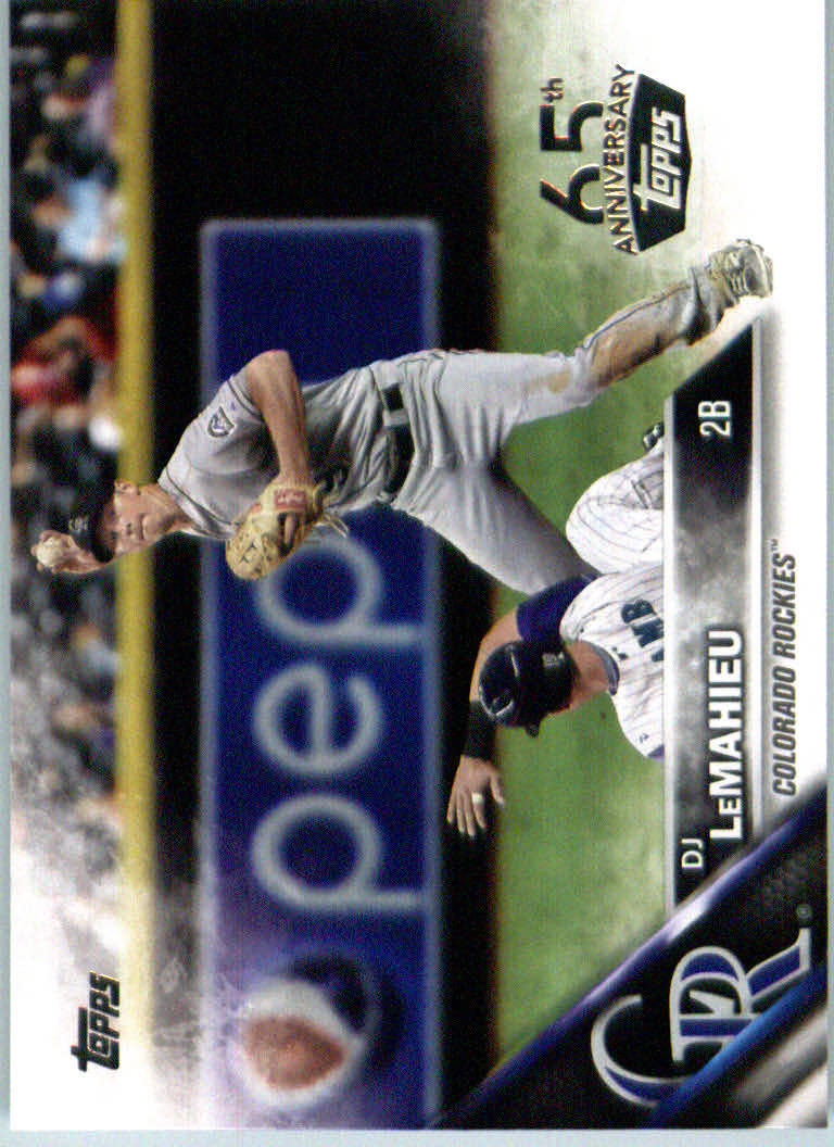 B6452- 2016 Topps 65th Anniversary BB Cards 502-701 -You Pick- 15+ FREE US SHIP - Picture 160 of 200