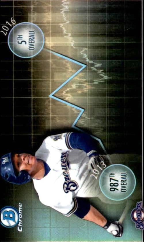 2016 Bowman Chrome Draft Draft Dividends #DDCR Corey Ray