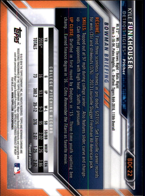 B4911- 2016 Bowman Chrome Draft BB 1-200 +Rookies -You Pick- 15+ FREE US SHIP - Picture 33 of 263