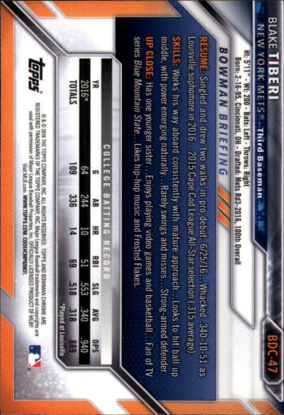 B4911- 2016 Bowman Chrome Draft BB 1-200 +Rookies -You Pick- 15+ FREE US SHIP - Picture 63 of 263