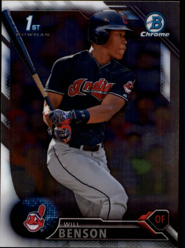 2016 Bowman Chrome Draft #BDC80 Will Benson
