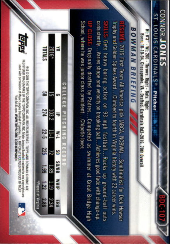 B4911- 2016 Bowman Chrome Draft BB 1-200 +Rookies -You Pick- 15+ FREE US SHIP - Picture 113 of 263