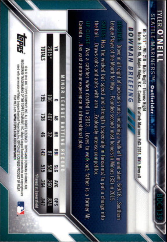 B4911- 2016 Bowman Chrome Draft BB 1-200 +Rookies -You Pick- 15+ FREE US SHIP - Picture 163 of 263