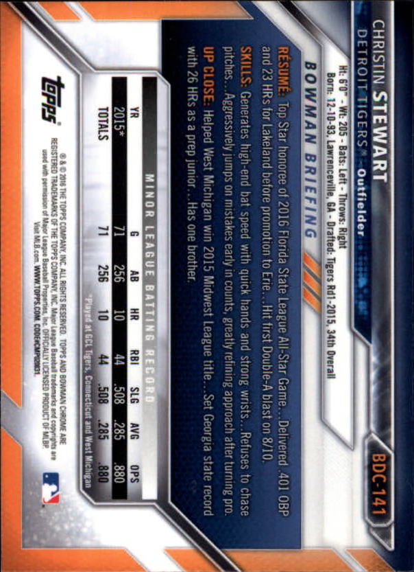 B4911- 2016 Bowman Chrome Draft BB 1-200 +Rookies -You Pick- 15+ FREE US SHIP - Picture 167 of 263