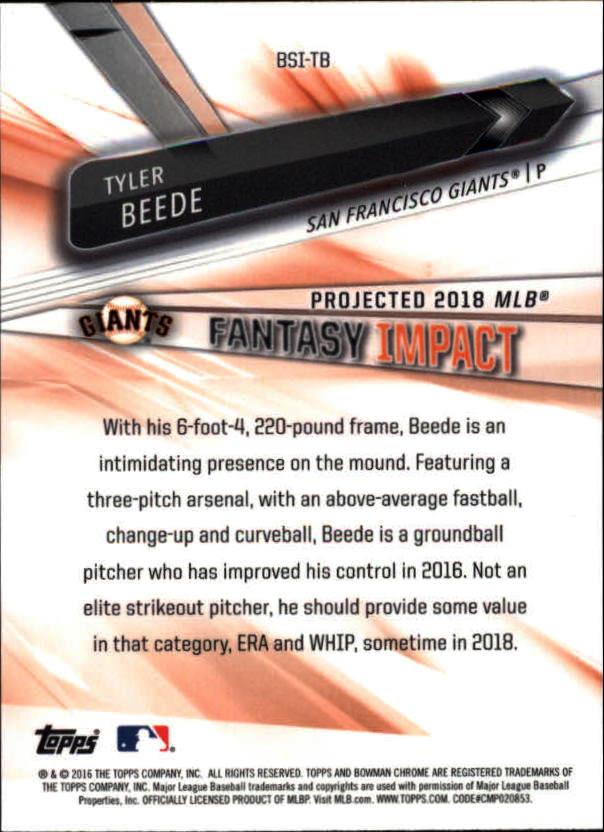 B4911- 2016 Bowman Chrome Draft BB Assorted Inserts -You Pick- 15+ FREE US SHIP - Picture 270 of 276