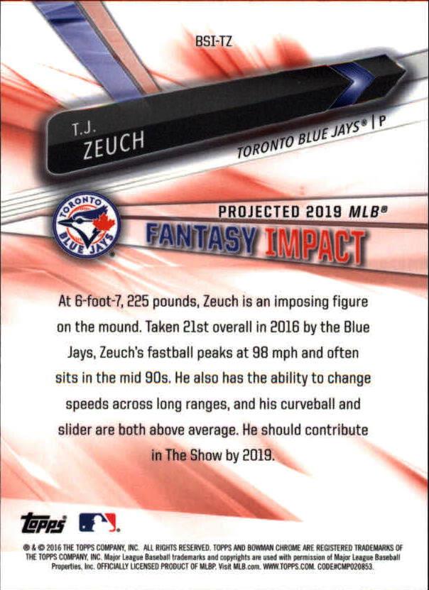 B4911- 2016 Bowman Chrome Draft BB Assorted Inserts -You Pick- 15+ FREE US SHIP - Picture 272 of 276