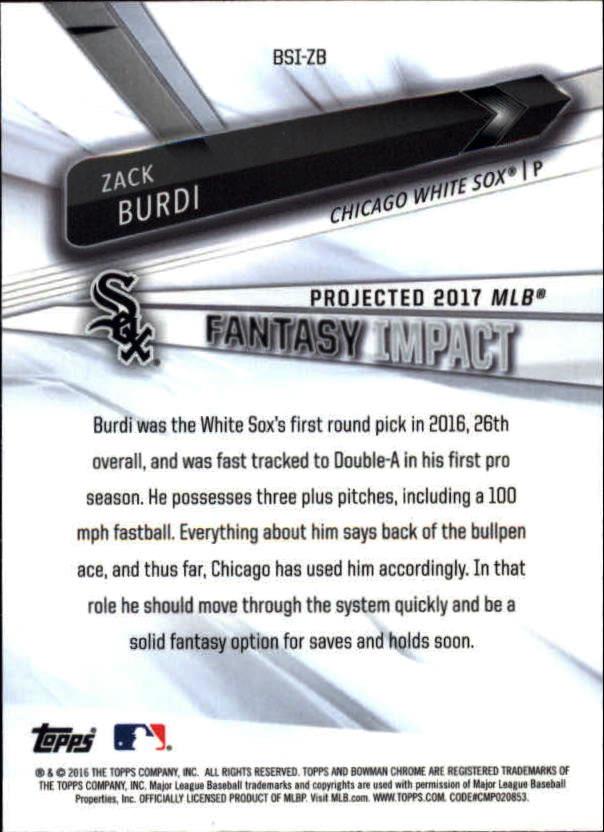 B4911- 2016 Bowman Chrome Draft BB Assorted Inserts -You Pick- 15+ FREE US SHIP - Picture 276 of 276