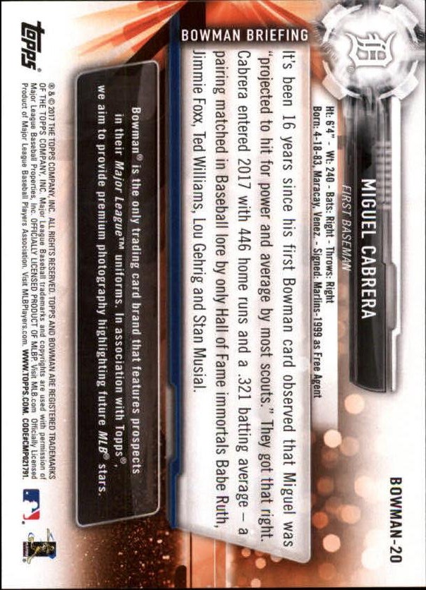 A0479- 2017 Topps Baseball Assorted Insert Cards1 -You Pick- 15+ FREE US SHIP - Picture 64 of 109