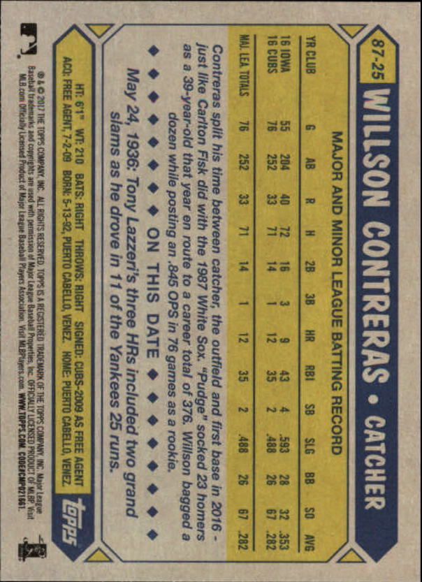 A0479- 2017 Topps Baseball Assorted Insert Cards1 -You Pick- 15+ FREE US SHIP - Picture 9 of 109