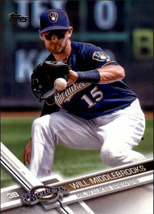 A0479- 2017 Topps Baseball Card #s 1-252 +Rookies -You Pick- 15+ FREE US SHIP - Picture 86 of 491