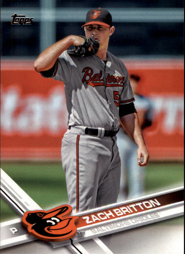 A0479- 2017 Topps Baseball Card #s 1-252 +Rookies -You Pick- 15+ FREE US SHIP - Picture 128 of 491
