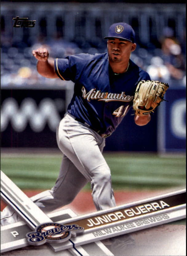 A0479- 2017 Topps Baseball Card #s 1-252 +Rookies -You Pick- 15+ FREE US SHIP - Picture 186 of 491