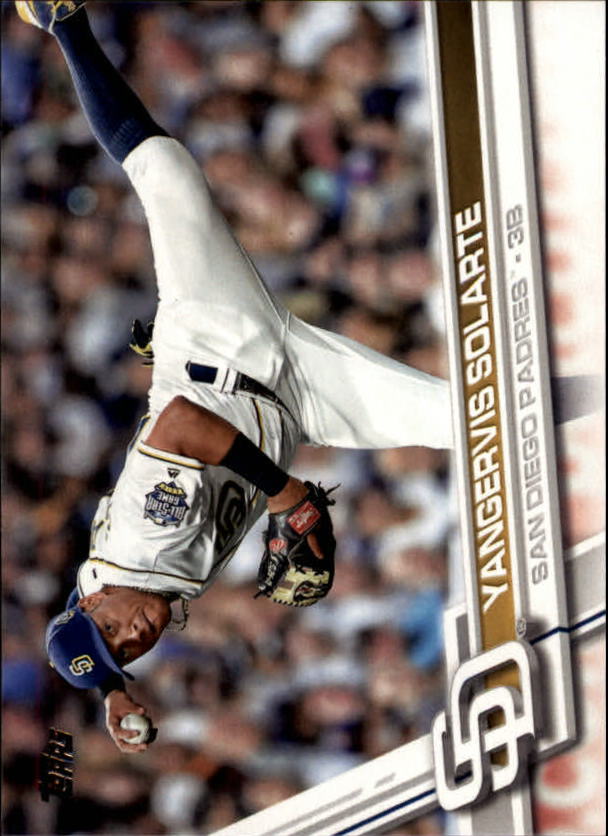 A0479- 2017 Topps Baseball Card #s 1-252 +Rookies -You Pick- 15+ FREE US SHIP - Picture 240 of 491