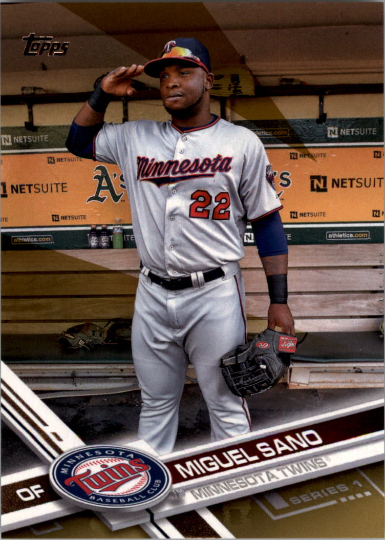 2017 Topps Gold #126 Miguel Sano