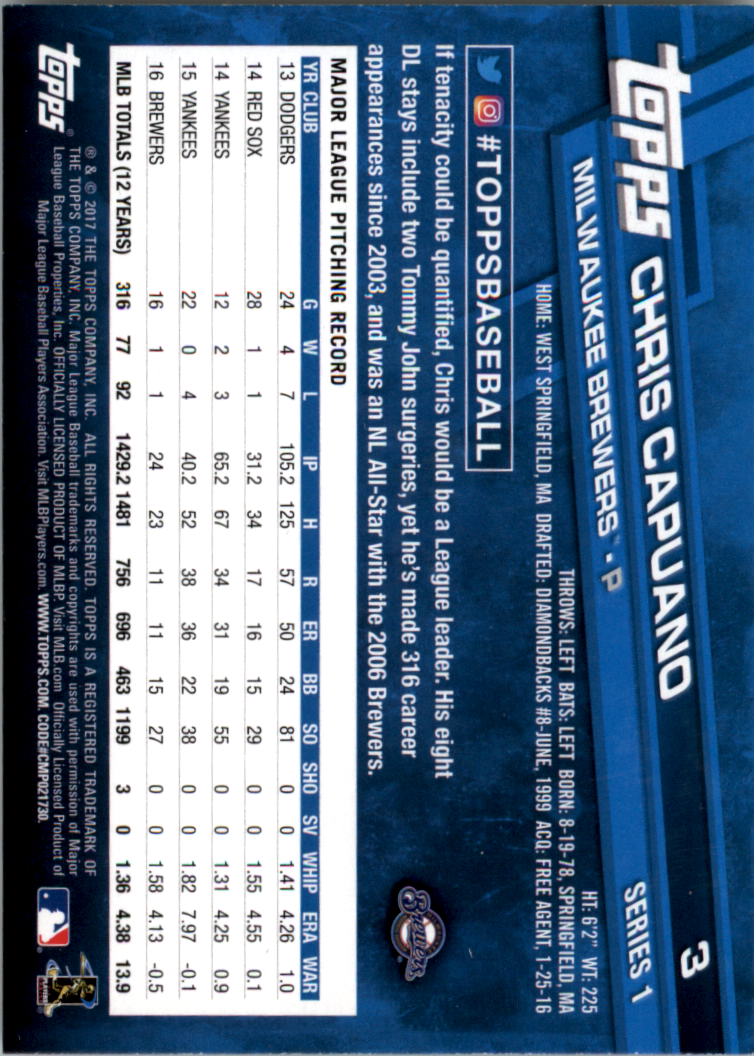 A0479- 2017 Topps Rainbow Foil Baseball #s 1-250 -You Pick- 15+ FREE US SHIP - Picture 3 of 351