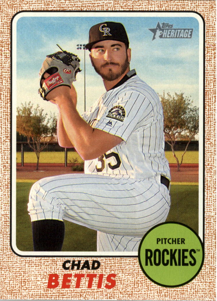2017 Topps Heritage #169 Chad Bettis